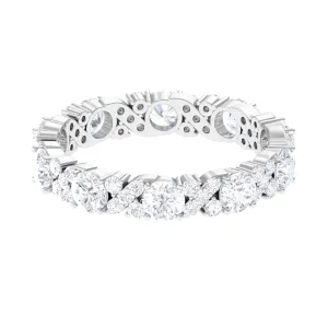1 CT Elegant Cubic Zirconia Eternity Ring