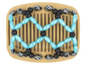African Butterfly Hair Comb - Ndalena Blonde 77