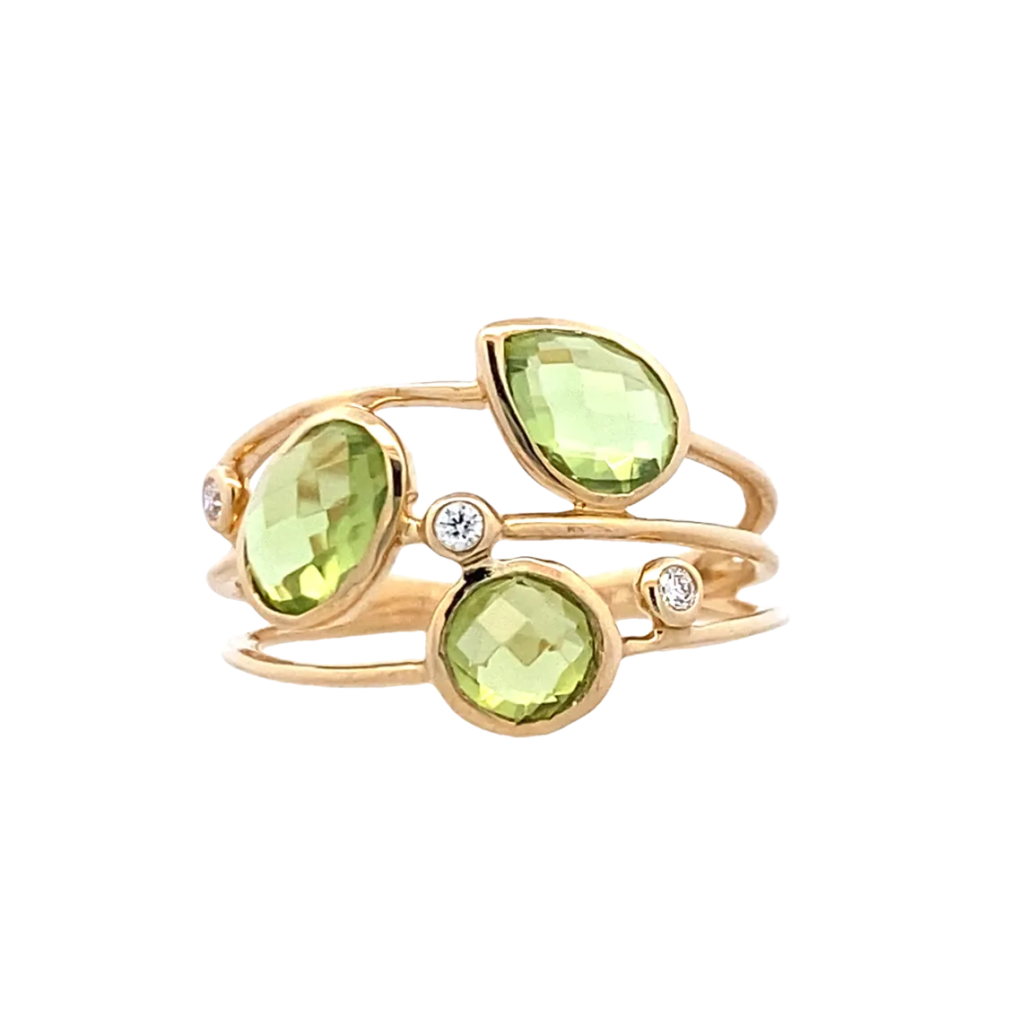 Allison Kaufman Co. Yellow Gold Contemporary Style Ring