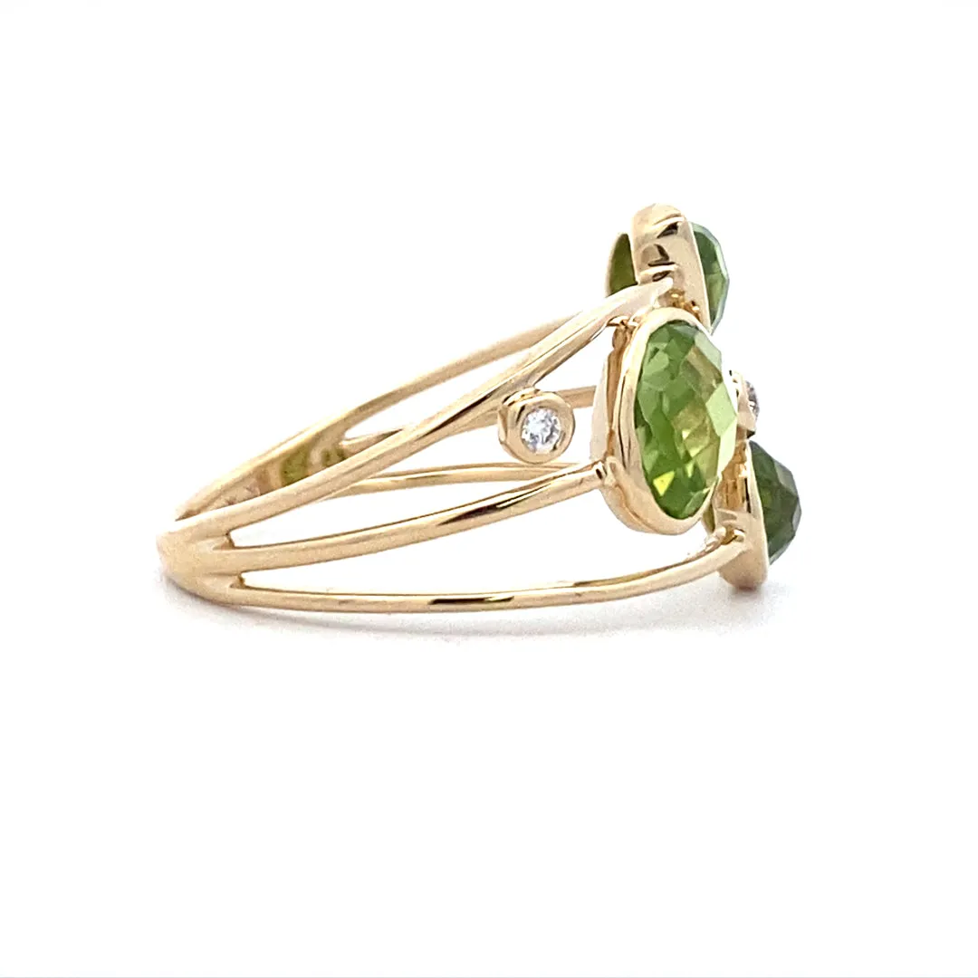 Allison Kaufman Co. Yellow Gold Contemporary Style Ring