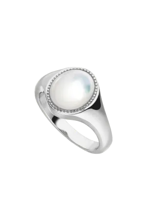 Amalfi Signet Ring Silver