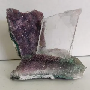 Amethyst & Selenite Sculpture (#6)