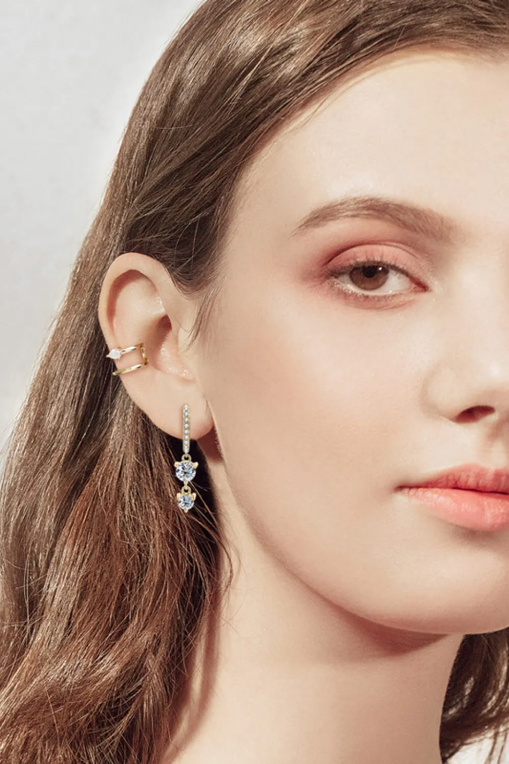 *APP EXCLUSIVE* Be The One Moissanite Drop Earrings