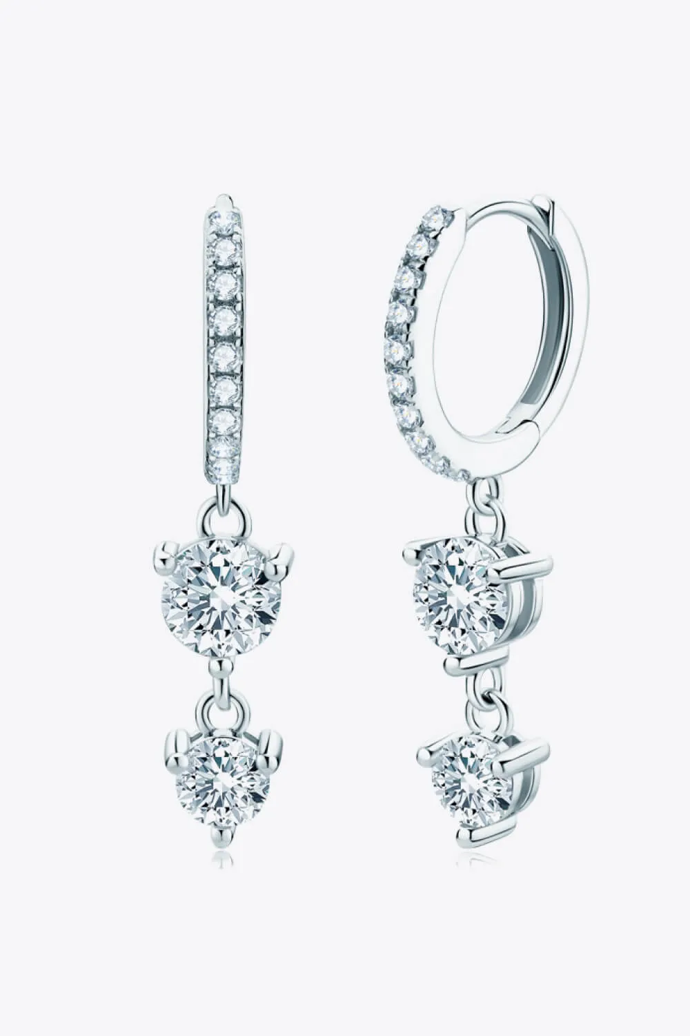 *APP EXCLUSIVE* Be The One Moissanite Drop Earrings