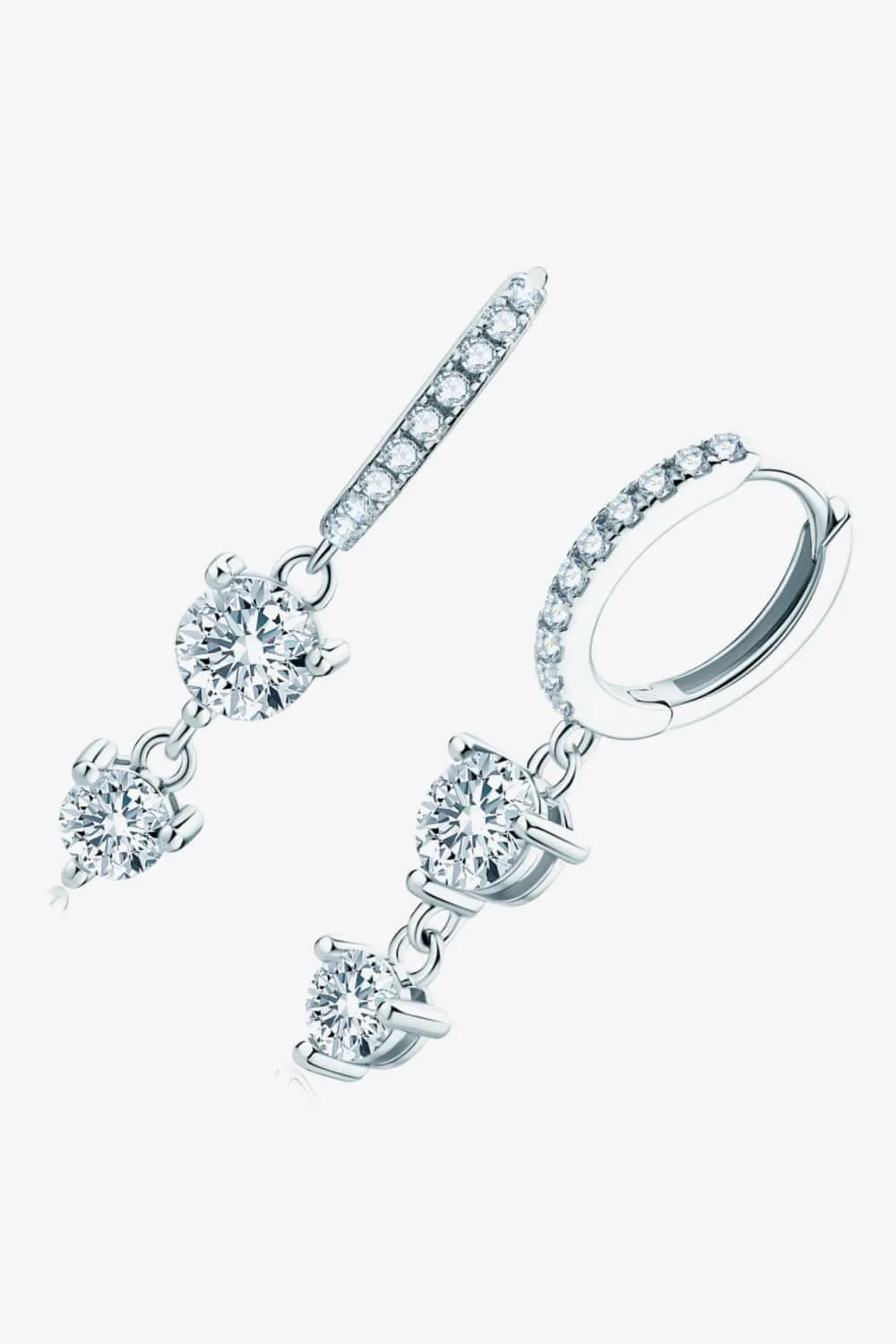 *APP EXCLUSIVE* Be The One Moissanite Drop Earrings