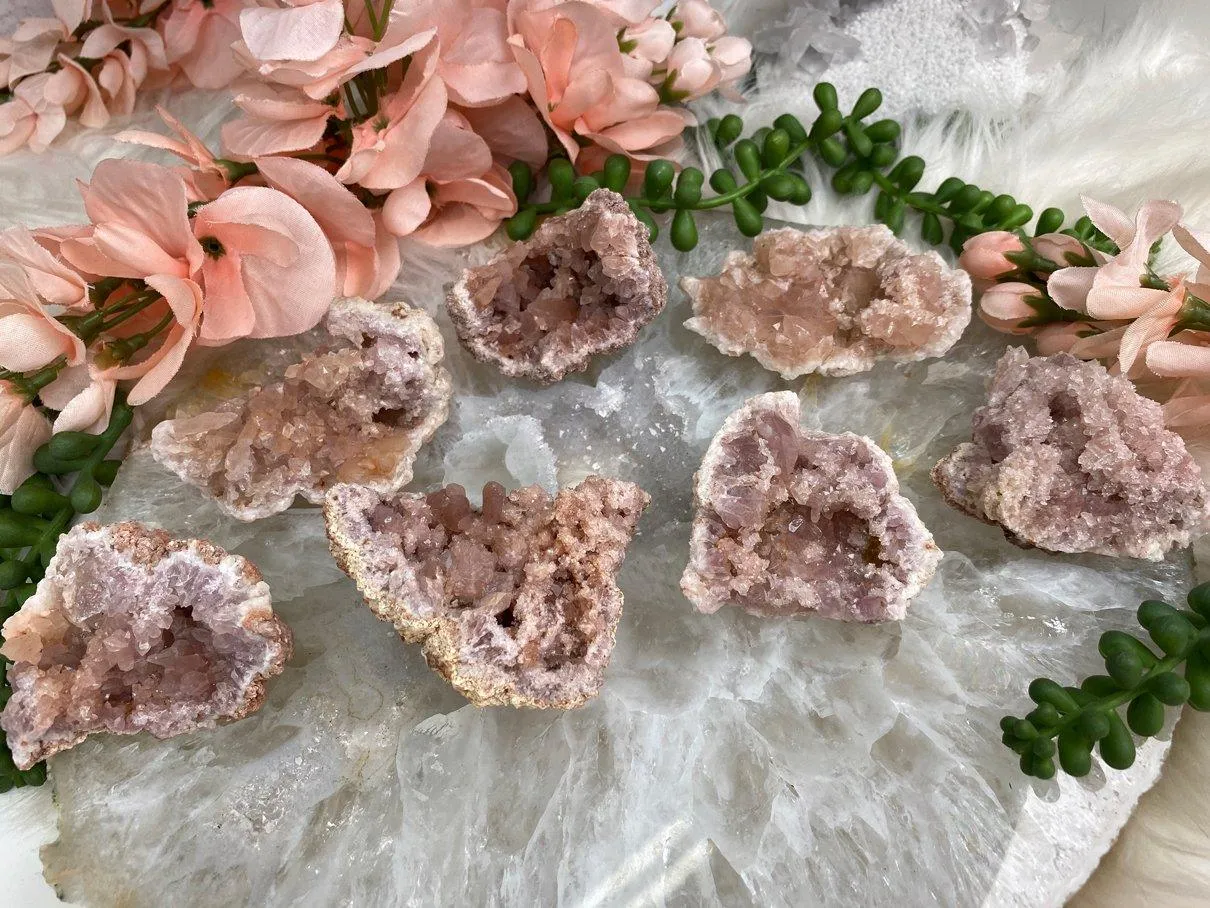 Argentinian Pink Amethyst Geodes
