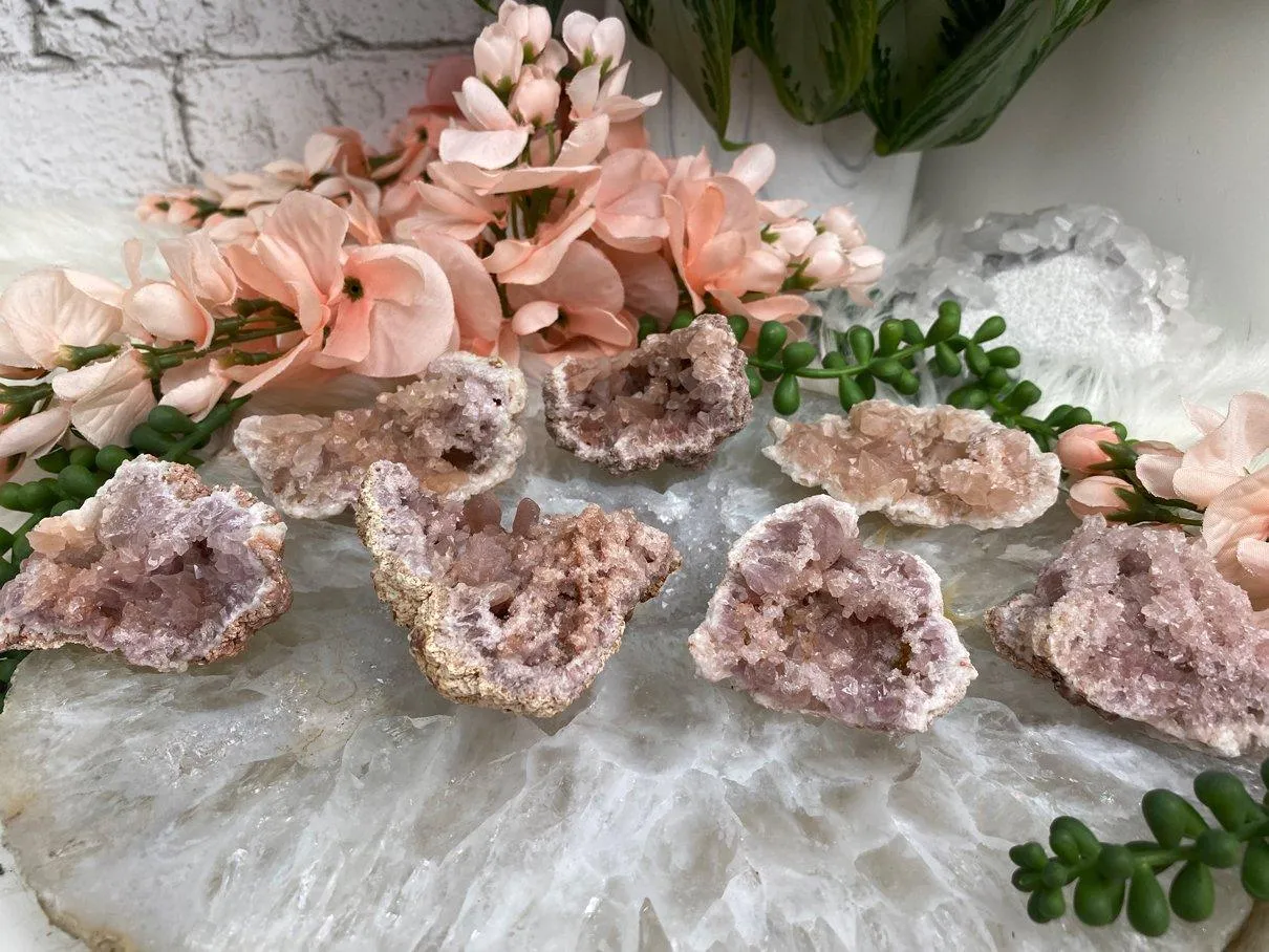 Argentinian Pink Amethyst Geodes