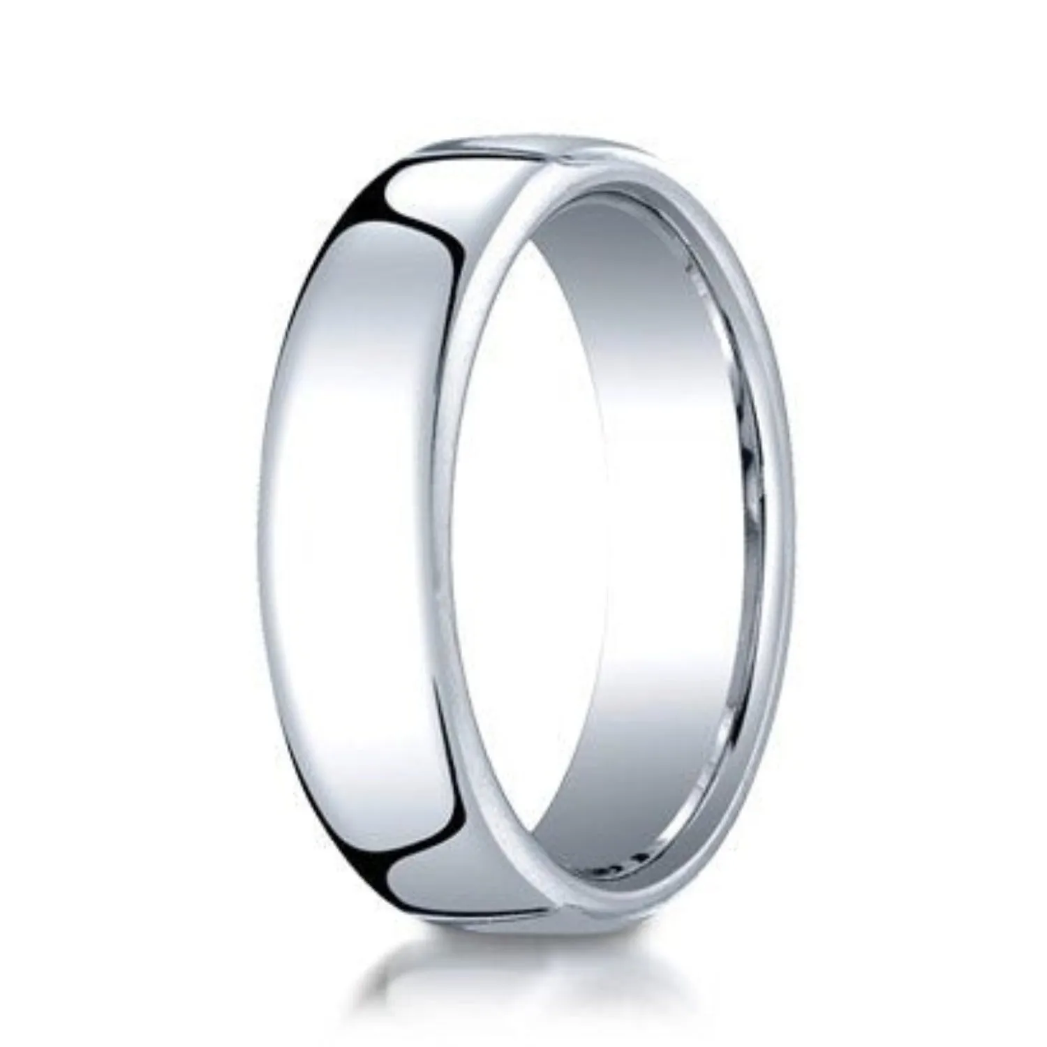 Benchmark High Polish Classic Cobalt Wedding Band