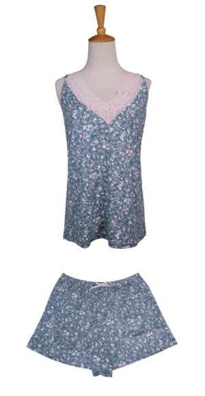 Blue Moon Lace Short Set