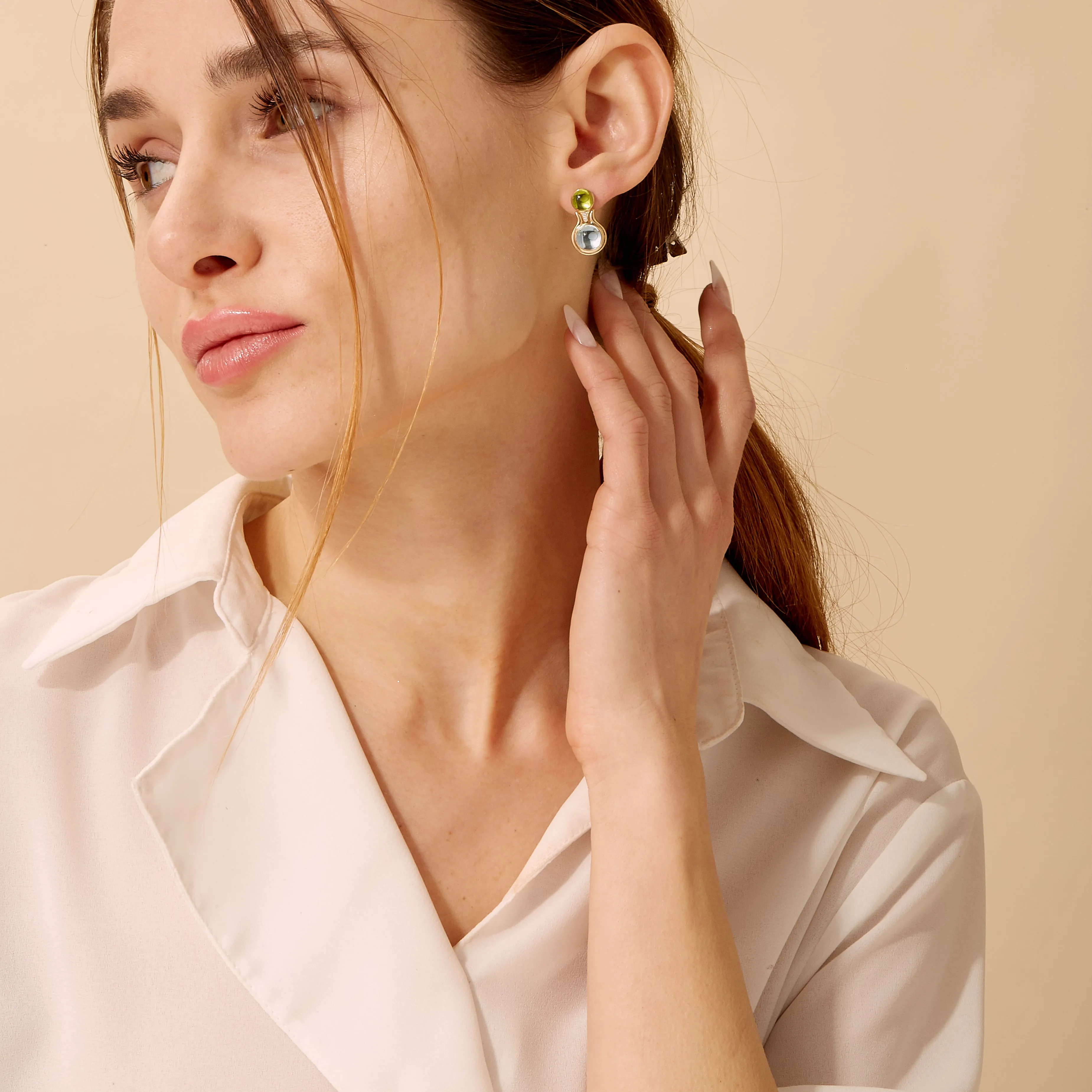 Candy Cabochon Earrings