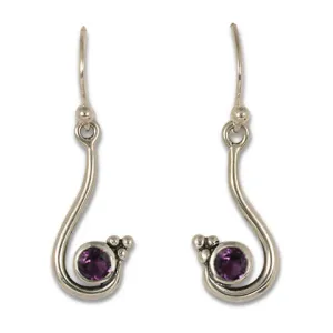 Celada Earrings with Gem