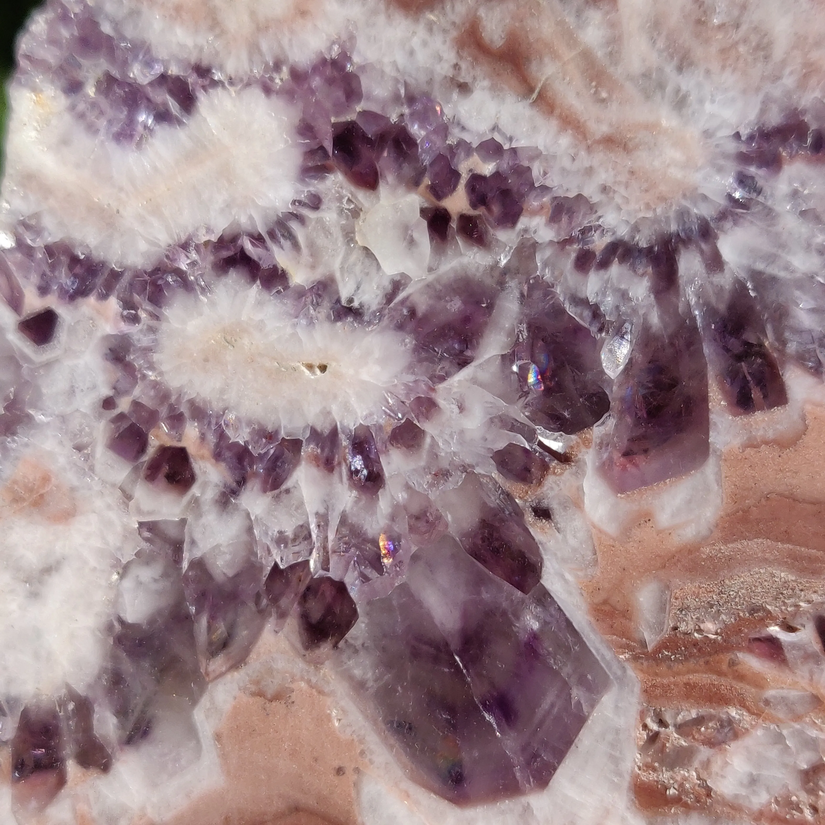 Chevron Amethyst Slab (#1)