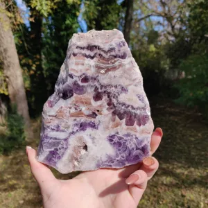 Chevron Amethyst Slab (#1)