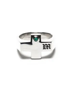 Cross Signet Silver 925/Turquoise