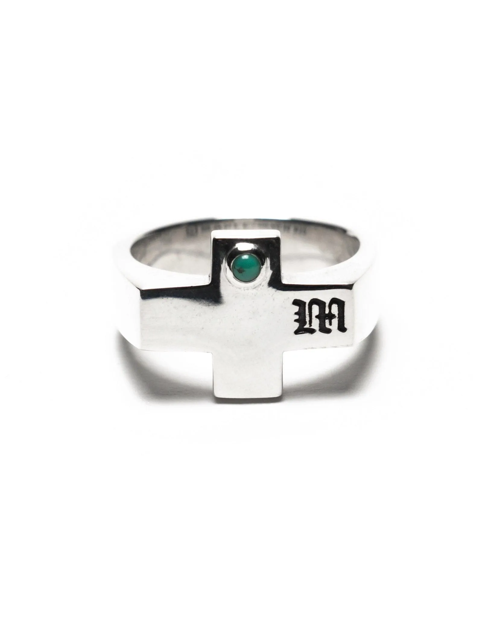 Cross Signet Silver 925/Turquoise