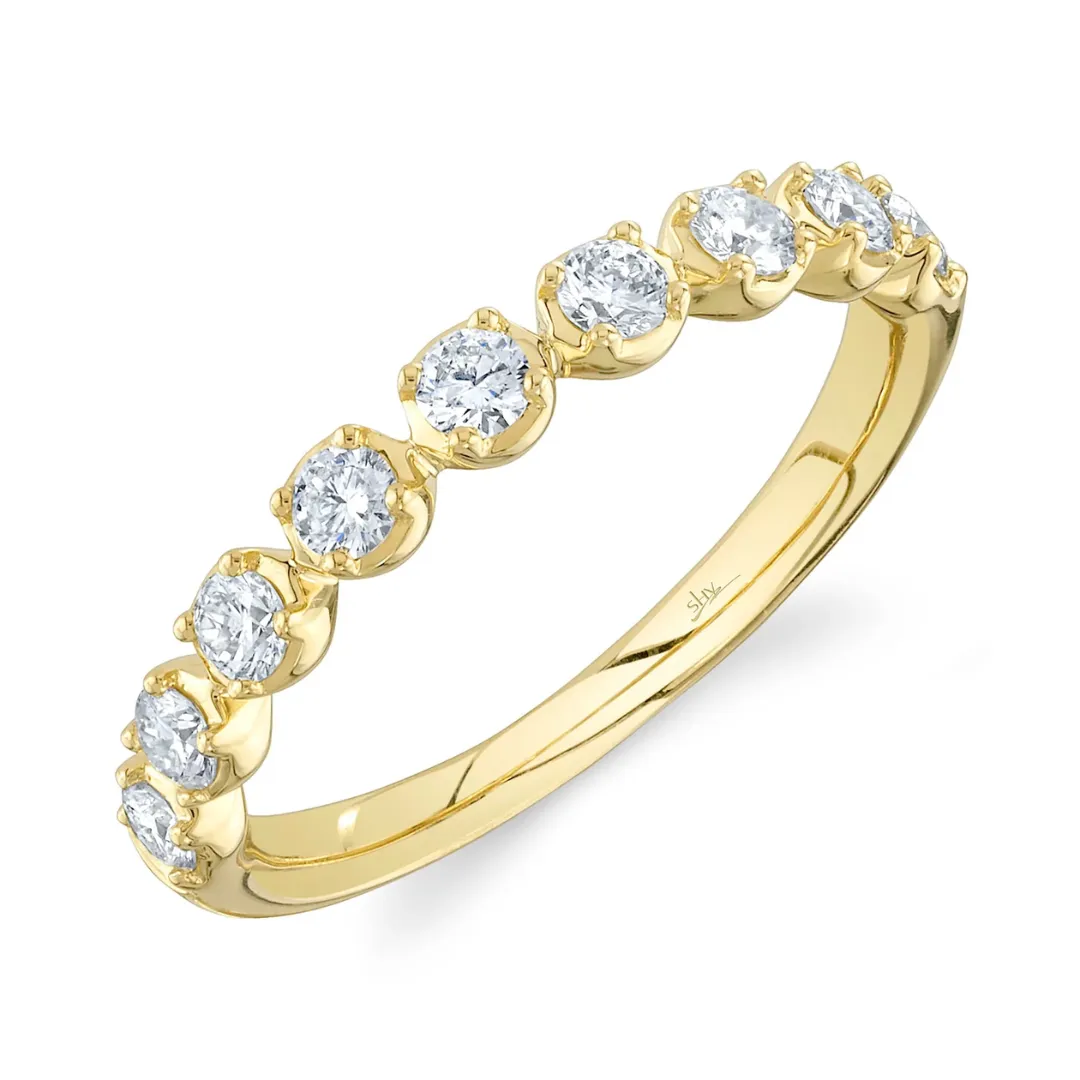 Crown Set Diamond Ring