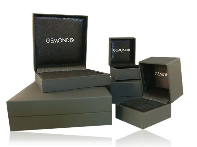 Damen 9 Karat Gelbgold Smaragd Diamant Zweifarbig Ohrstecker