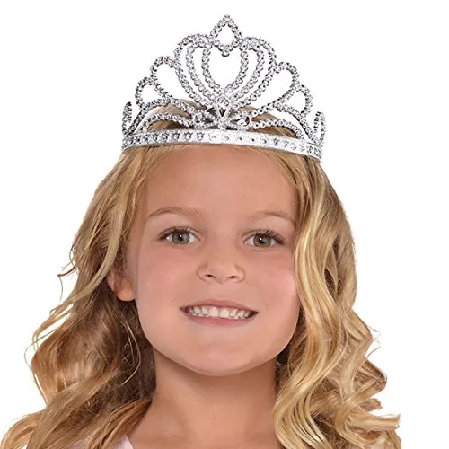 Diadem / Tiara Prinzessin, silber