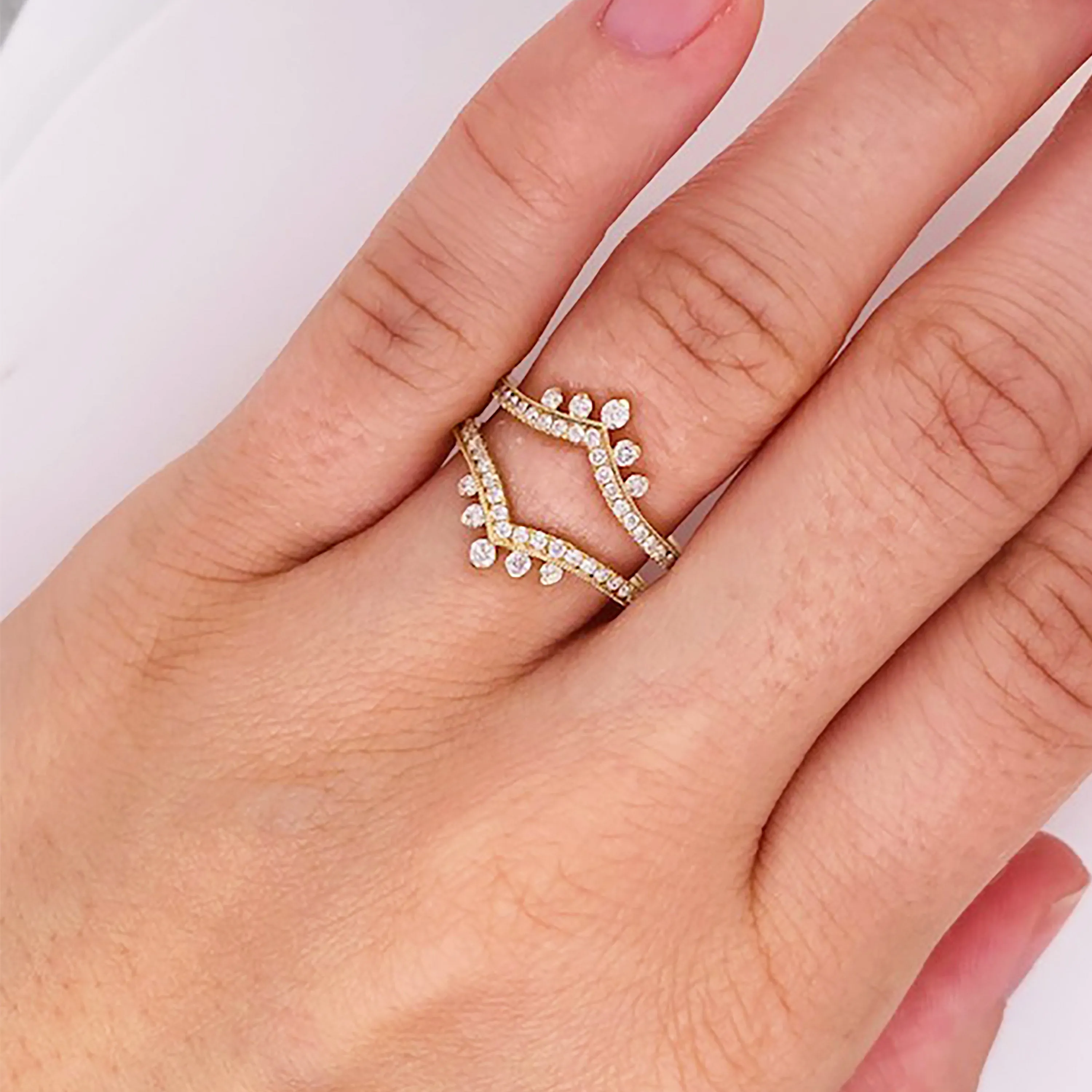 Diamond Petal Ring Enhancer