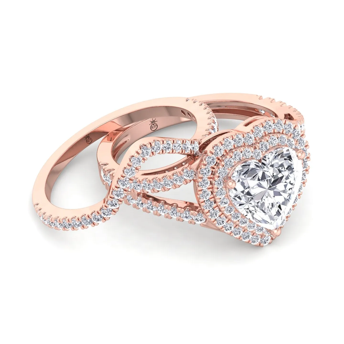 Edendale - Stackable Pave Wedding Band with Curve (0.39 CT)