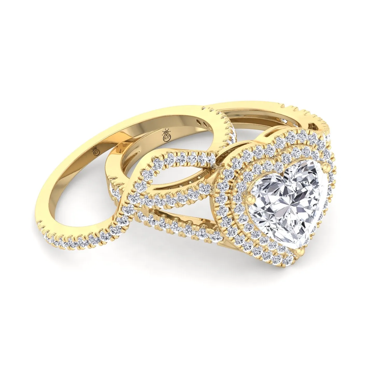 Edendale - Stackable Pave Wedding Band with Curve (0.39 CT)