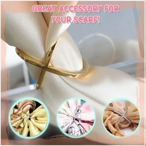 Elegant Scarf Buckle
