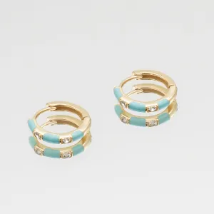 Elsa Huggie Earrings