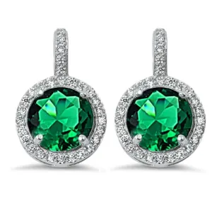 Emerald Drop Earrings