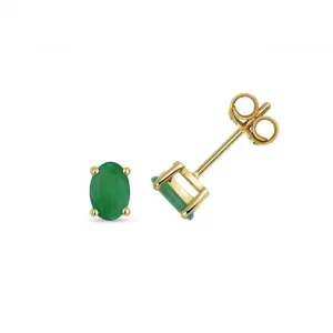Emerald Stud Earrings ED242E