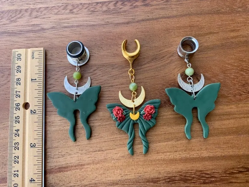 Floral Luna Moths