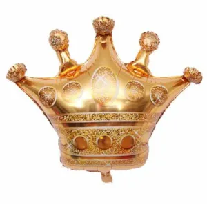 Foil Balloon Golden Crown 1pcs 16inch