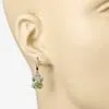 Gemstone Butterfly Earrings in Sterling Silver-Amethyst, Garnet, Peridot or Topaz