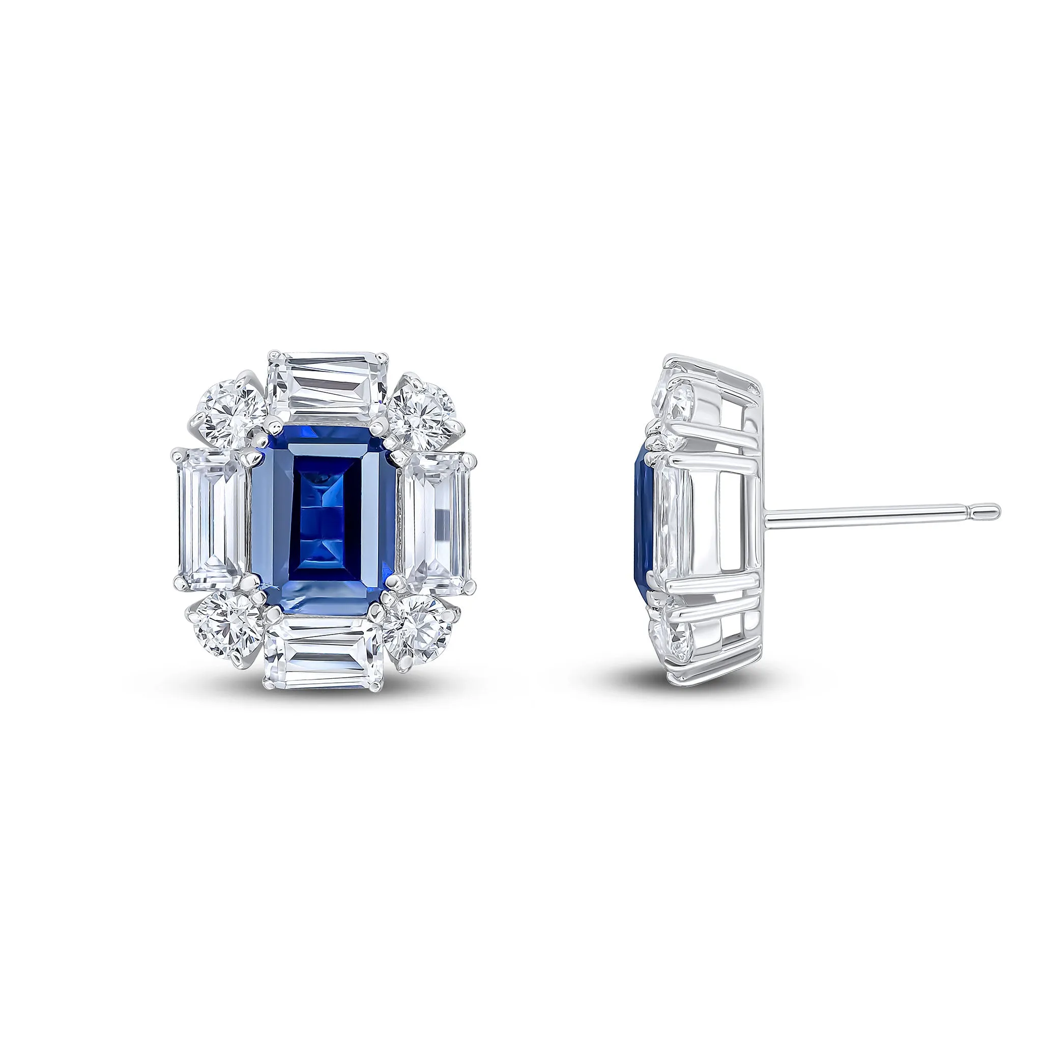 Gillian Earrings (Sapphire)