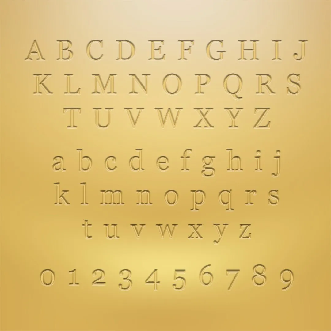 Gold Bar Signet Ring