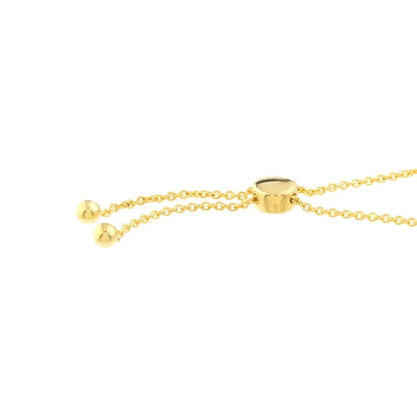 Half Bezel Tennis Bracelet