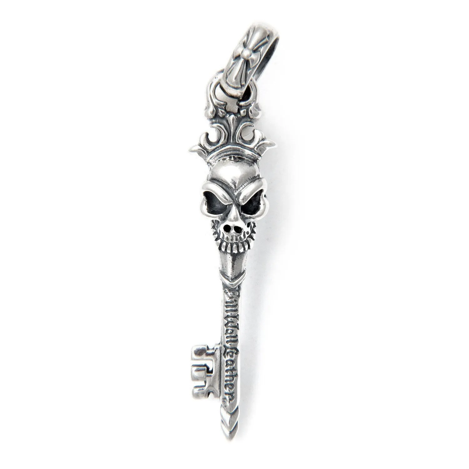 Half Skull Key Pendant