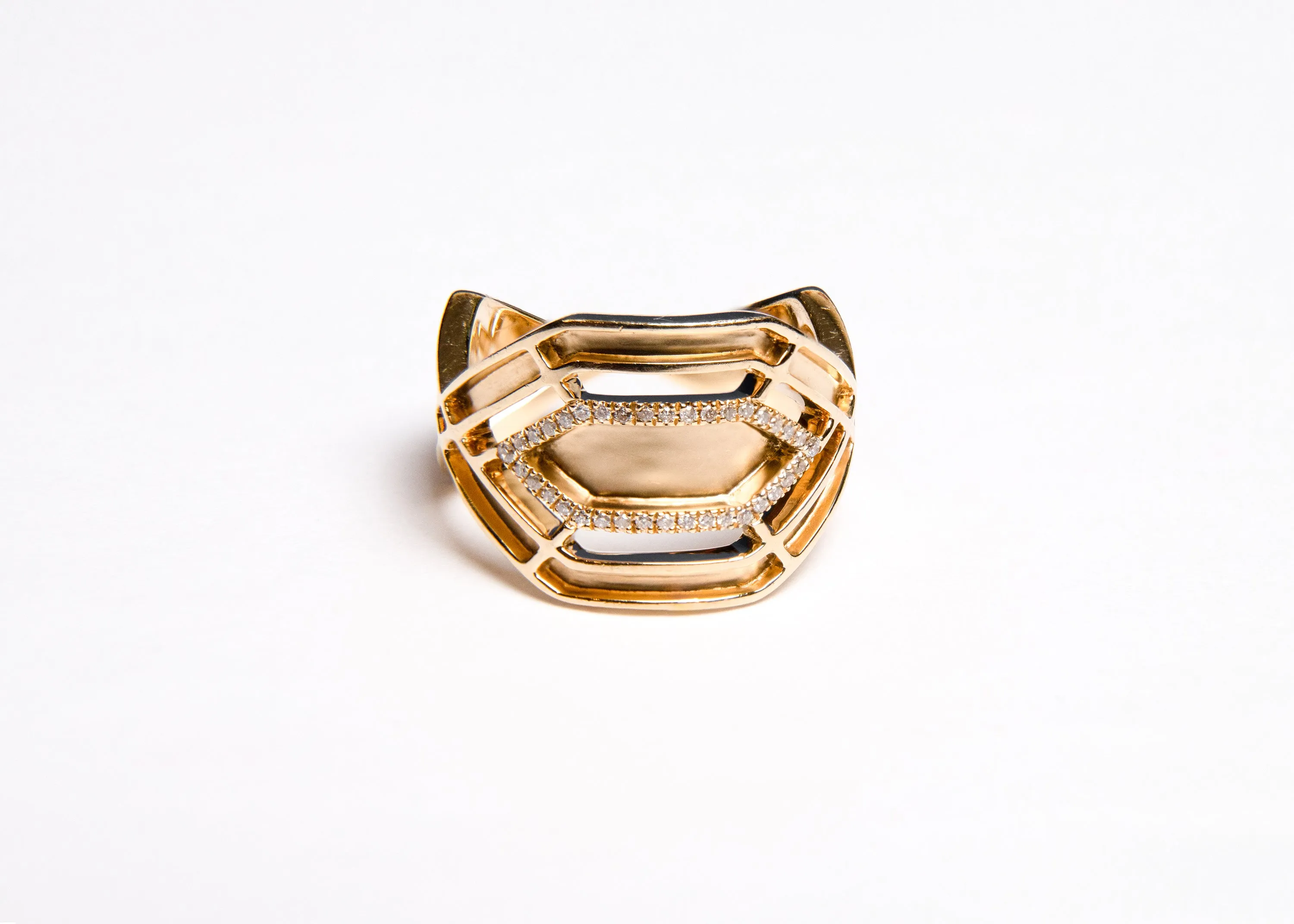 Hexa Signet Ring
