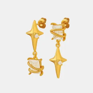 Hot Girl Geometric Drop Earrings