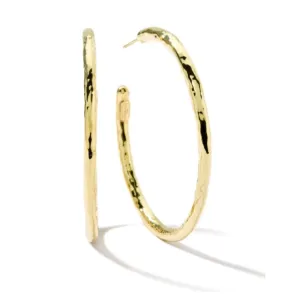 Ippolita 18K Yellow Gold Glamazon #4 Hoop Earrings