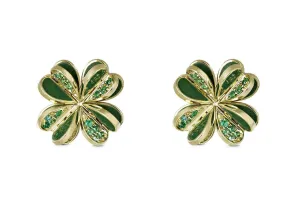 Lucky You Emerald Earrings