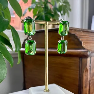 Marina Fossati Victoria  Earrings - Grass