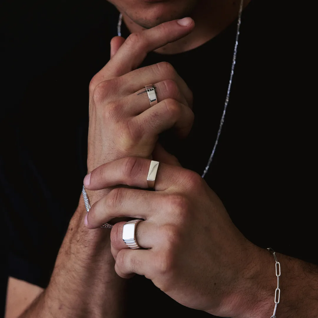 Men's Levi Ring - Sterling Silver