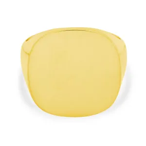 Men's Square Signet Ring - Extra Large