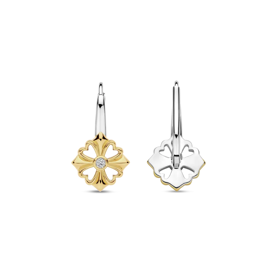Milano Clover Earrings - Gold - 7997ZY