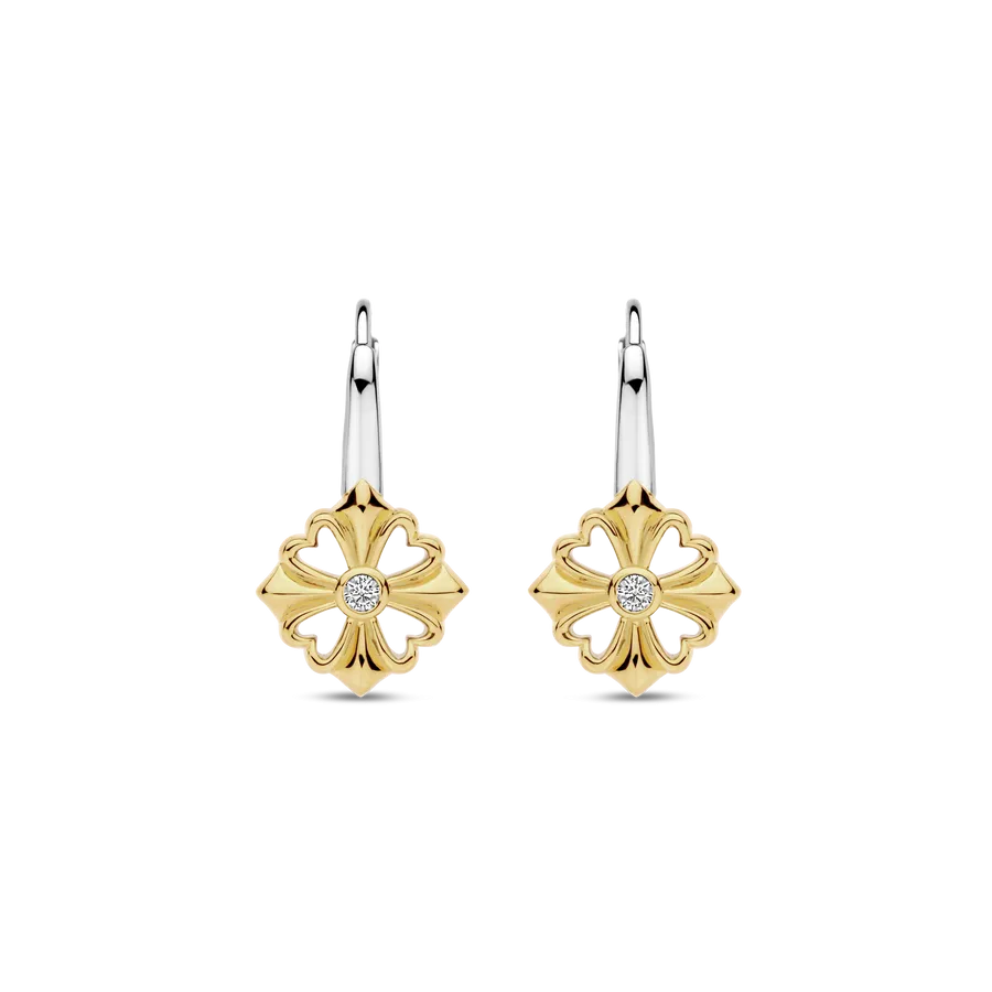 Milano Clover Earrings - Gold - 7997ZY