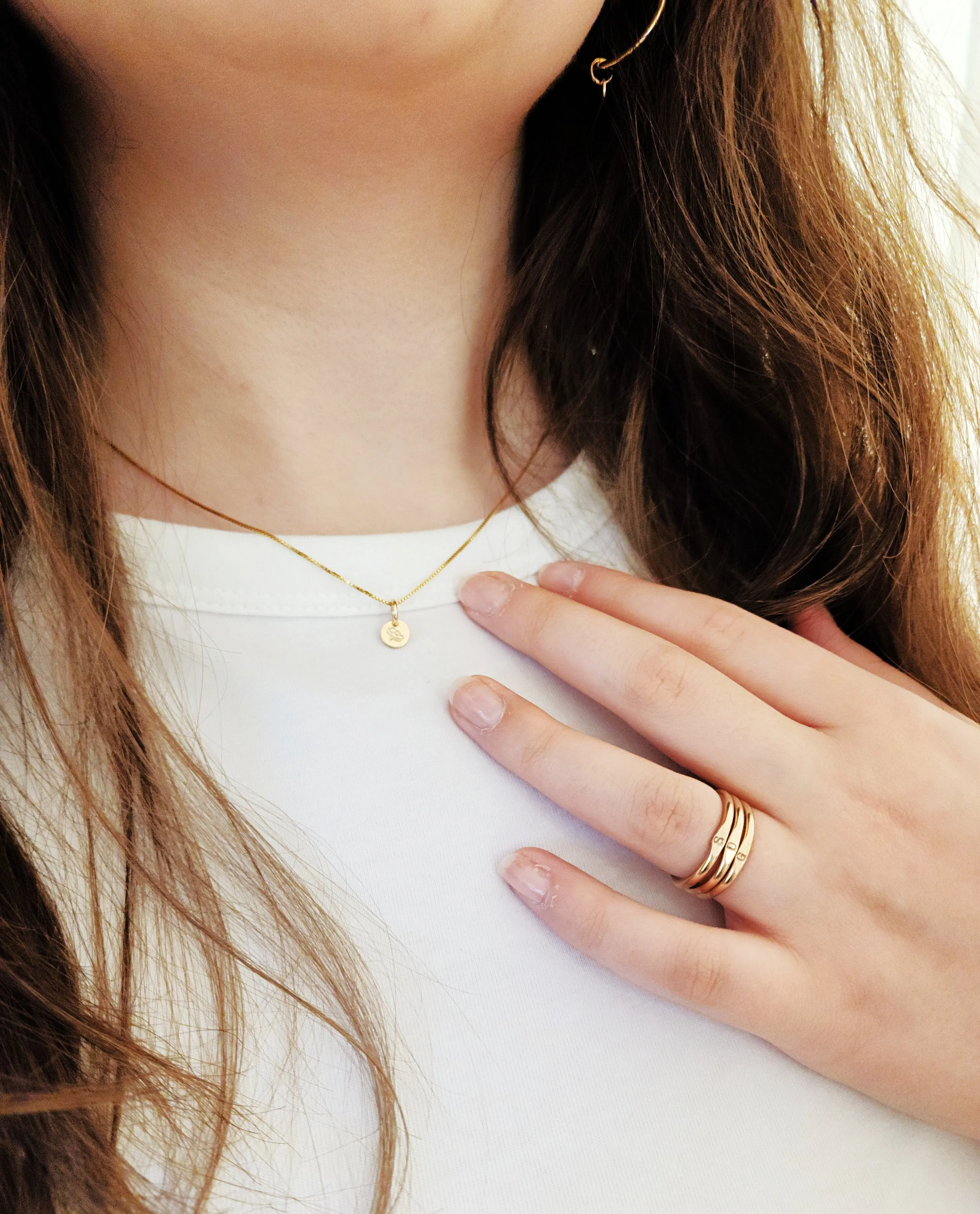 Minimal Initial Signet Ring