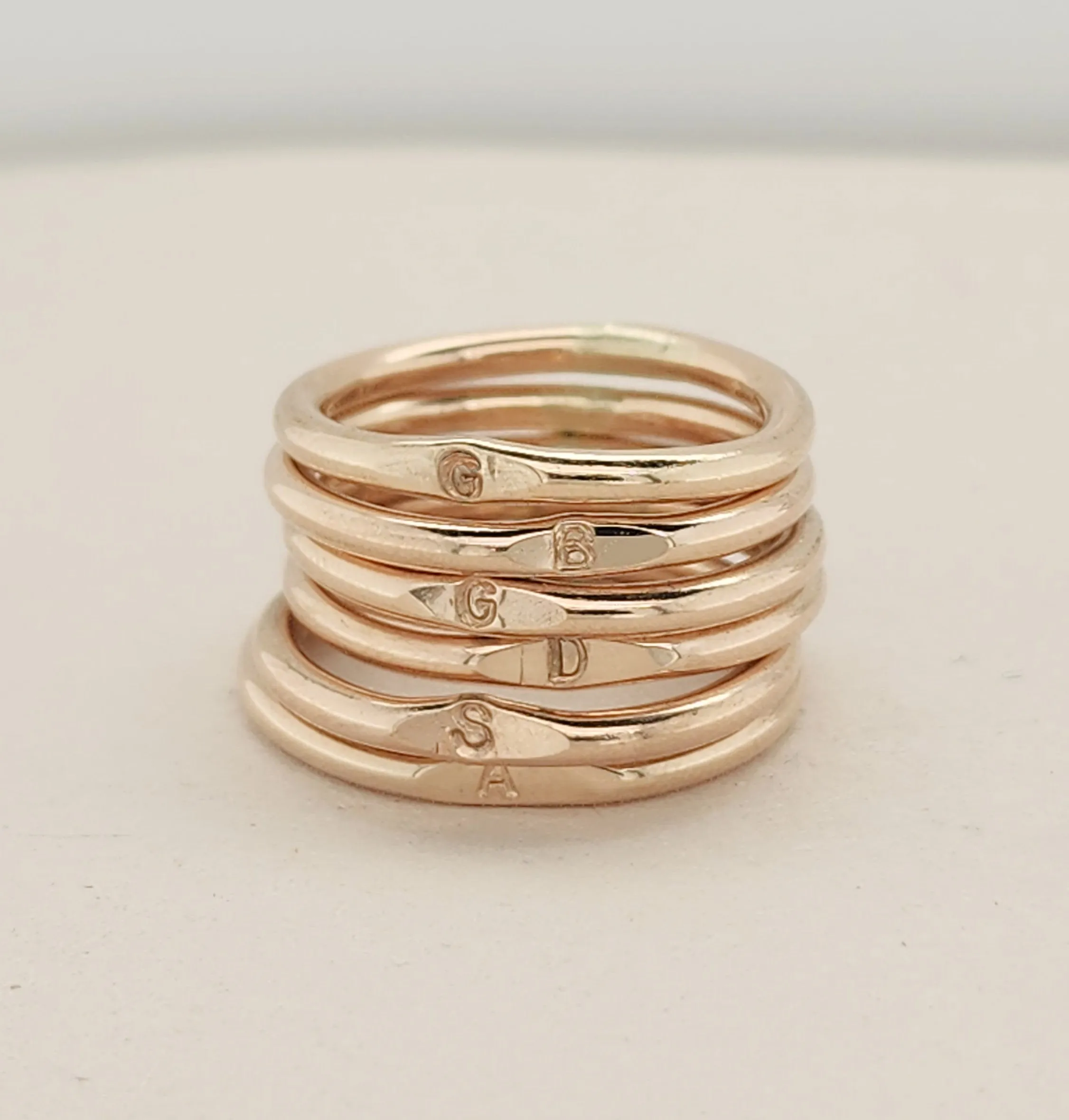 Minimal Initial Signet Ring