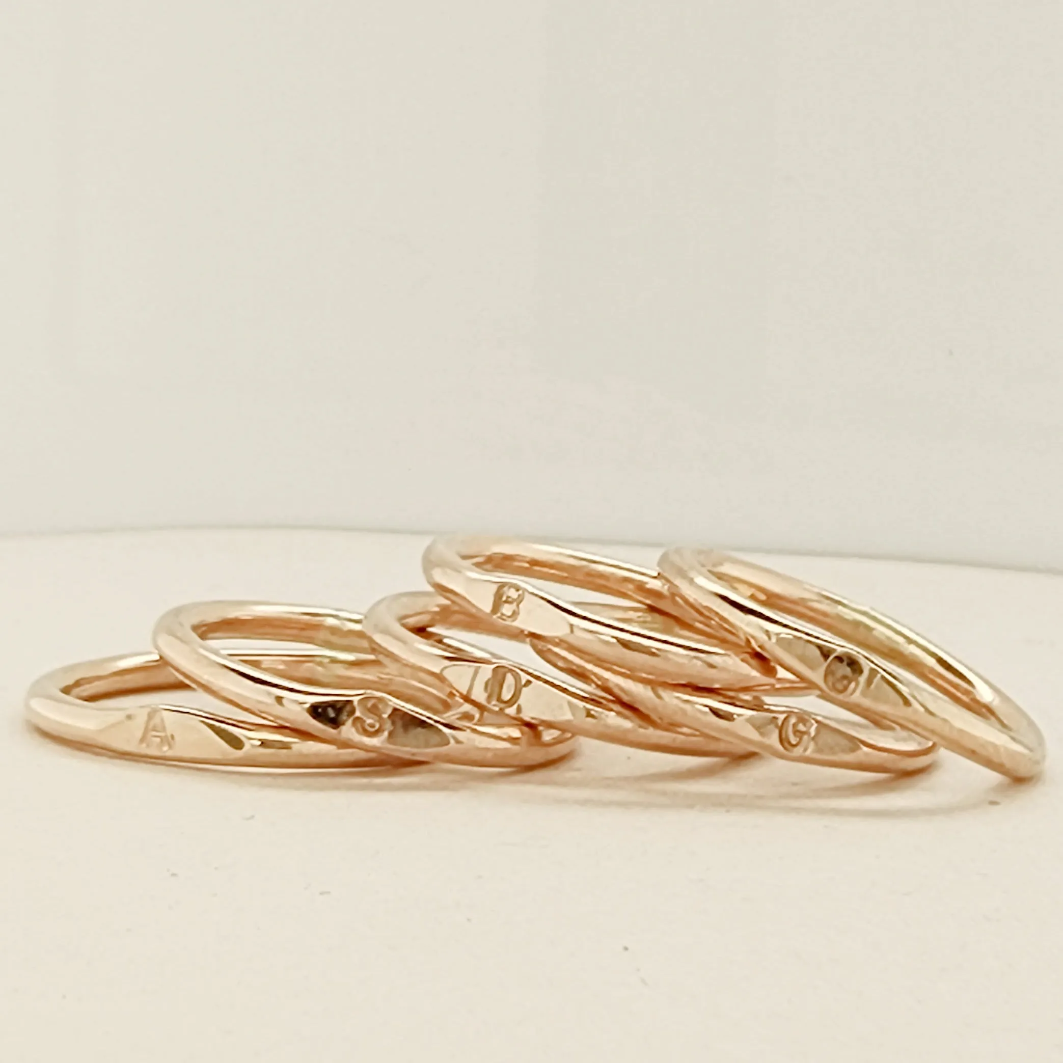 Minimal Initial Signet Ring