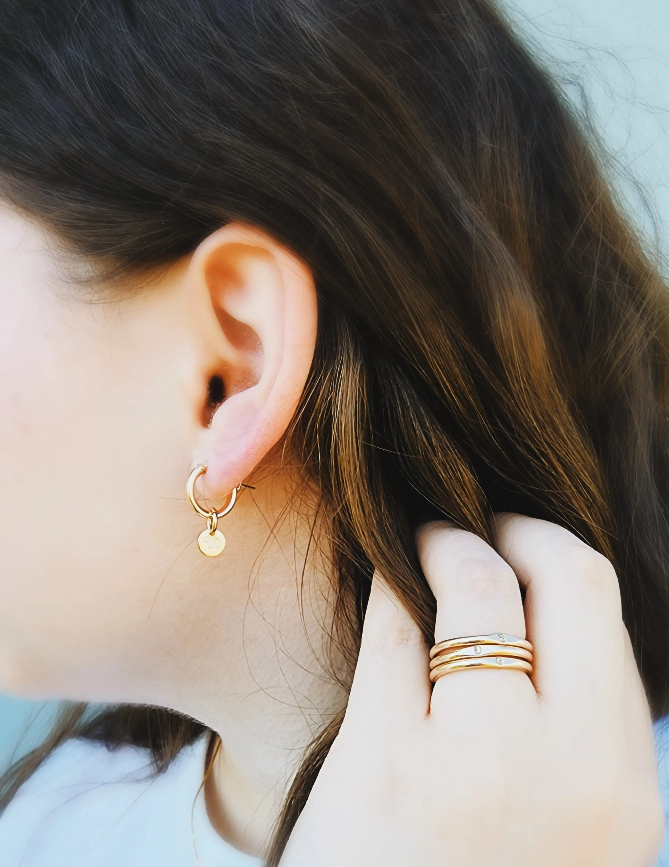Minimal Initial Signet Ring