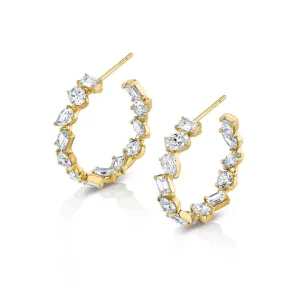 Montage Hoop Earrings
